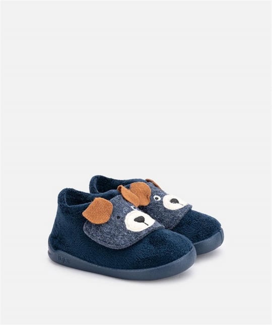 İgor Çocuk Homie Guau Ev Ayakkabısı Navy W10326-003