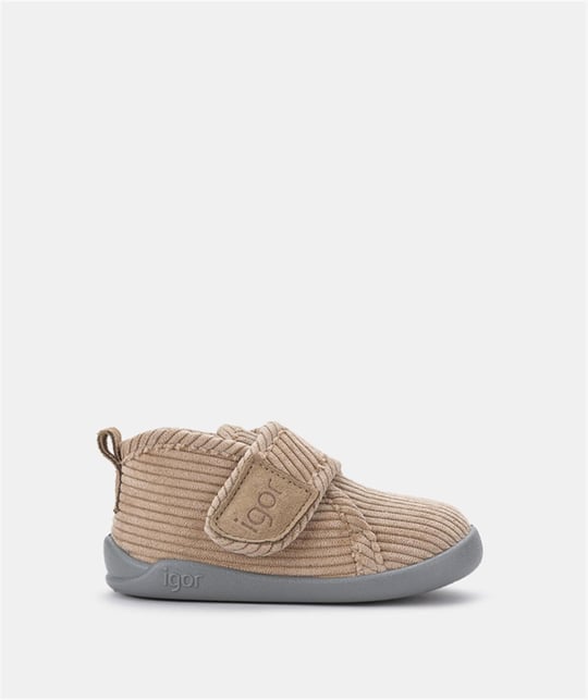 İgor Çocuk Homie Pana Ev Ayakkabısı Beige W10310-004