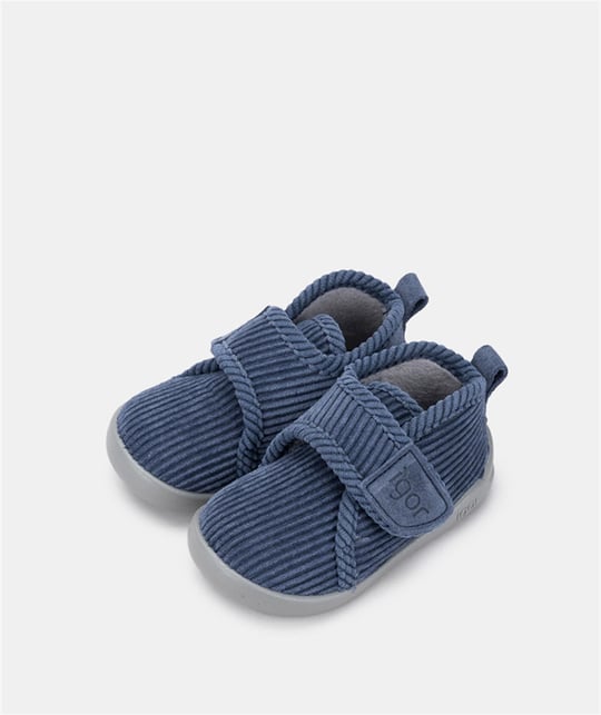 İgor Çocuk Homie Pana Ev Ayakkabısı Navy W10310-003