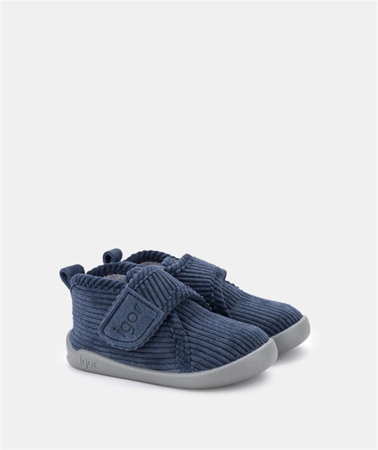 İgor Çocuk Homie Pana Ev Ayakkabısı Navy W10310-003
