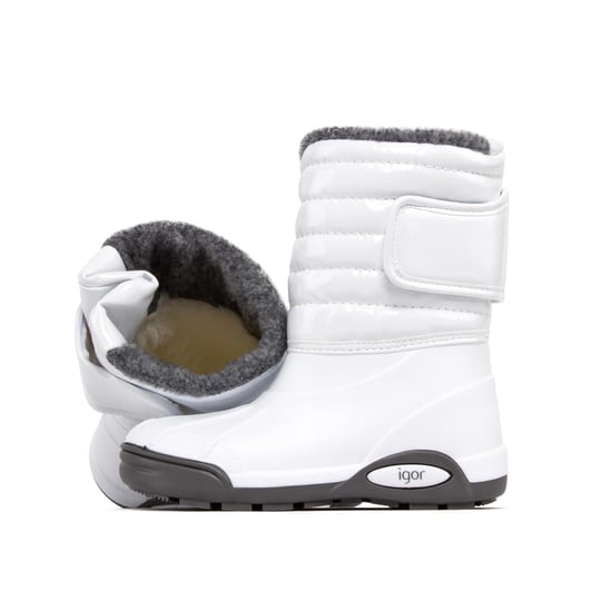 İgor Çocuk Topo Ski Charol Yağmur Çizmesi Beyaz W10168-001