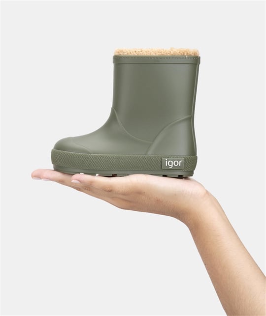 İgor Çocuk Yogi Borreguito İçi Yünlü Bot Haki W10306-042