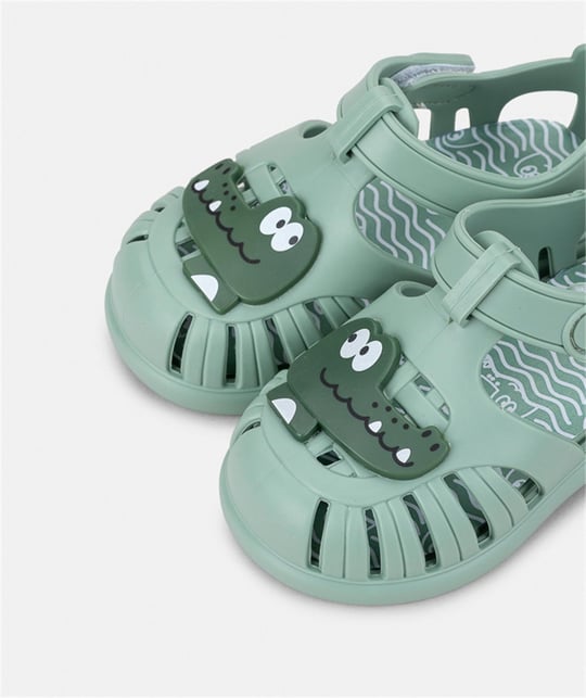 İgor Erkek Çocuk Tobby Croco Sandalet Matcha S10371-361