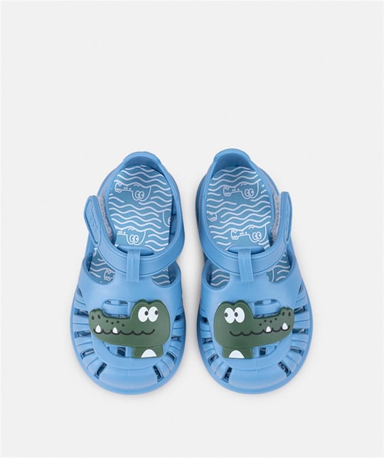 İgor Erkek Çocuk Tobby Croco Sandalet Azul S10371-363