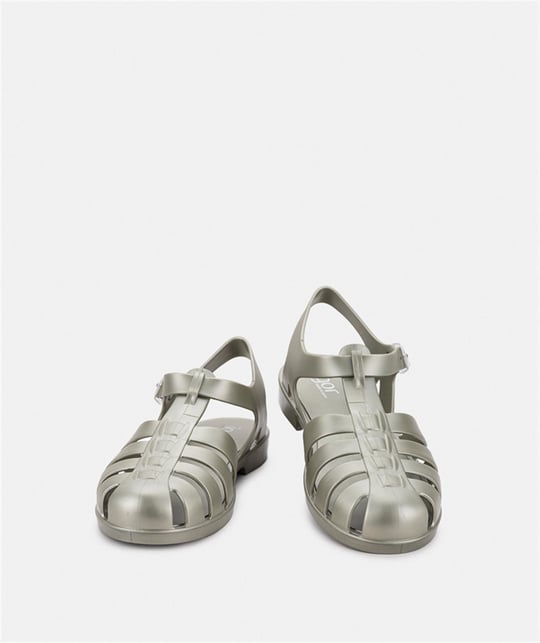 İgor Kadın Biarritz Shiny Metal Sandalet Yeşil S10346(BB340)-354