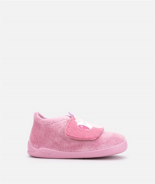 İgor Kız Çocuk Homie Unicornio Ev Ayakkabısı Pembe W10328-010