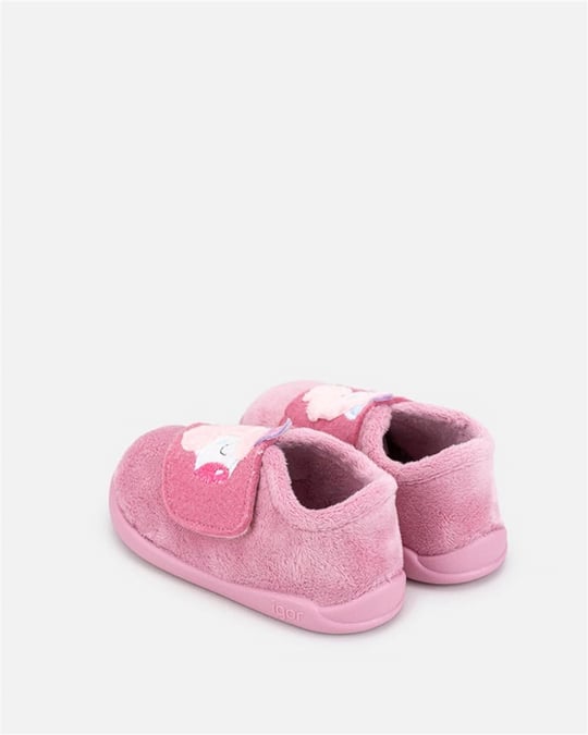 İgor Kız Çocuk Homie Unicornio Ev Ayakkabısı Pembe W10328-010