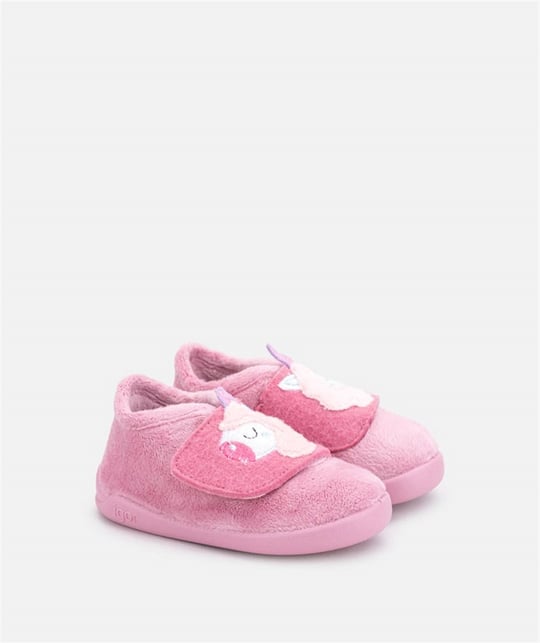 İgor Kız Çocuk Homie Unicornio Ev Ayakkabısı Pembe W10328-010