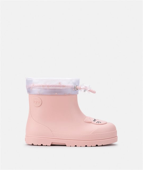 İgor Kız Çocuk Mendi Gato Yağmur Çizmesi Pembe W10322-197