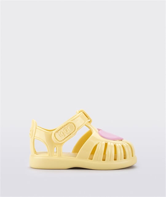 İgor Kız Çocuk Tobby Gloss Love Sandalet Vanilya S10310-228