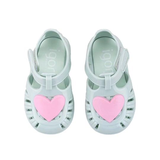 İgor Kız Çocuk Tobby Gloss Love Sandalet Mint S10310-026