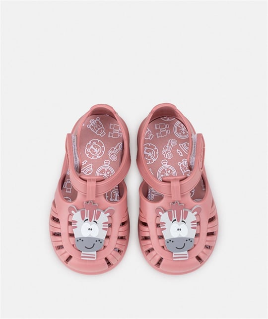 İgor Kız Çocuk Tobby Zebra Sandalet Nuevo Rosa S10373-383
