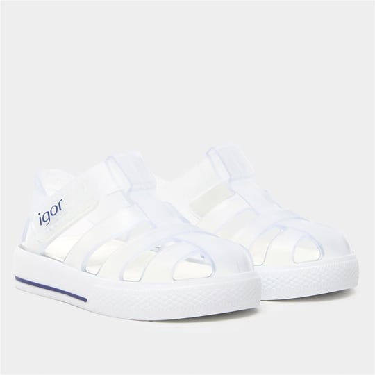 İgor Unisex Çocuk Star Sandalet Beyaz S10171-038