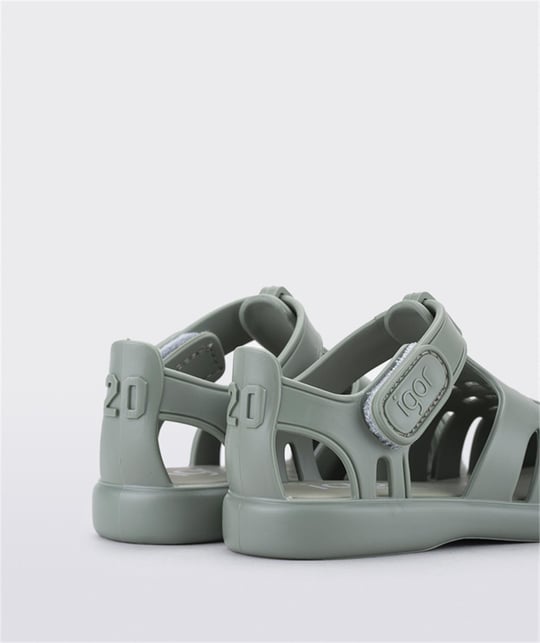 İgor Unısex Çocuk Tobby Solıd Sandalet Green S10271-013