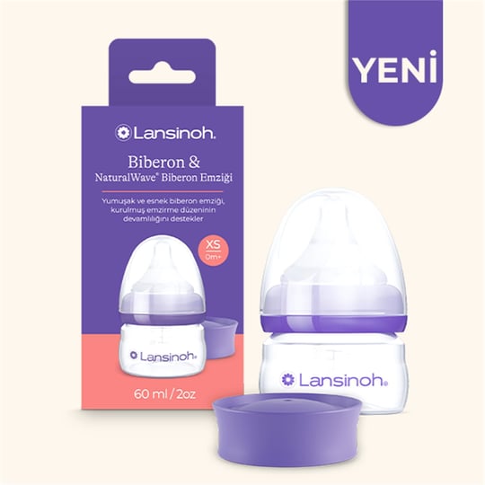 Lansinoh Natural Wave 60 ml Biberon 75500