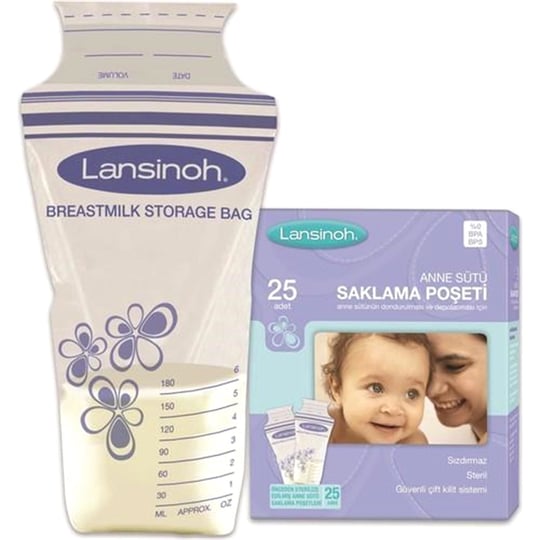 Lansinoh Süt Saklama Poşeti 25 Adet 40053