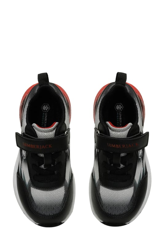 Lumberjack Erkek Çocuk Taboo 4FX Sneaker Gri-Kırmızı 101510885