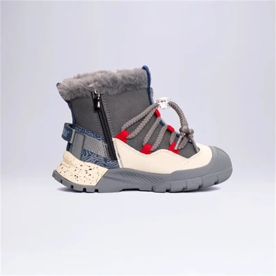 Marco Kids Erkek Çocuk Casual Kar Botu Gri 22672-F