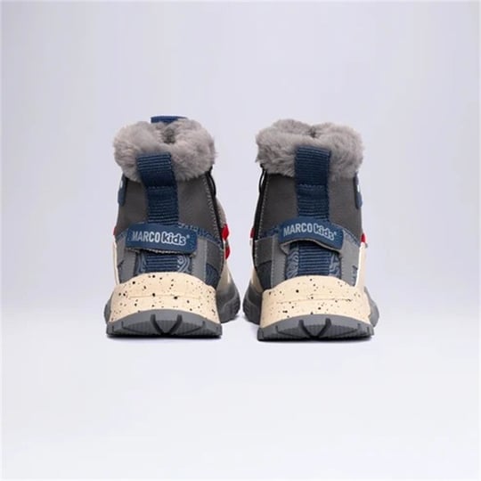 Marco Kids Erkek Çocuk Casual Kar Botu Gri 22672-F
