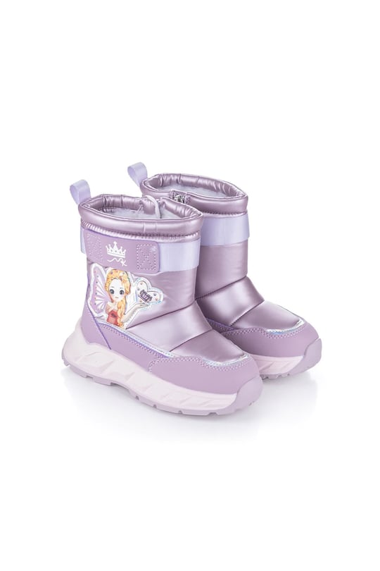 Marco Kids Kız Çocuk Casual Kar Botu Lila 22673 P-1