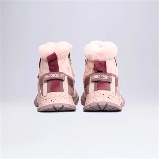 Marco Kids Kız Çocuk Casual Kar Botu Pembe 22672-F