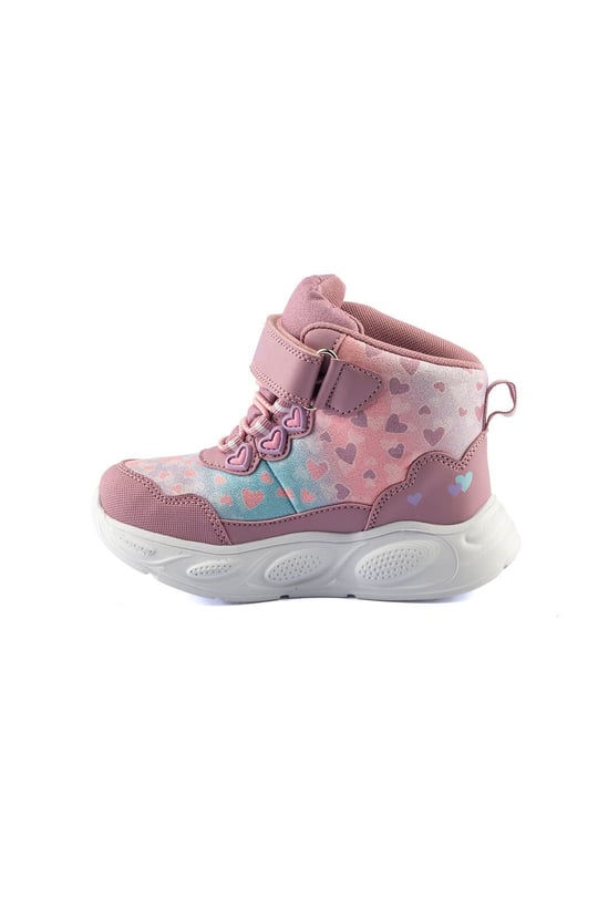 Marco Kids Kız Çocuk Montana Işıklı Kısa Bot Pembe 4251203
