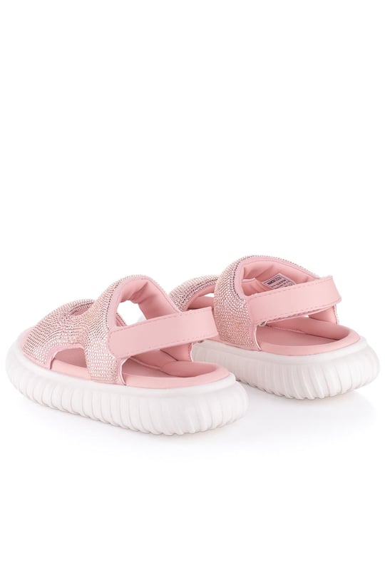Marco Kids Kız Çocuk Taşlı Sandalet Pembe 26Y846