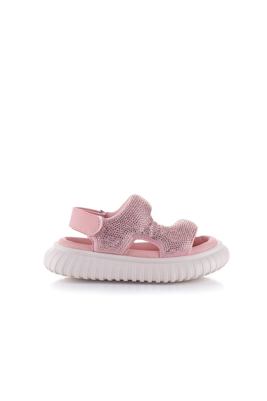 Marco Kids Kız Çocuk Taşlı Sandalet Pembe 26Y845