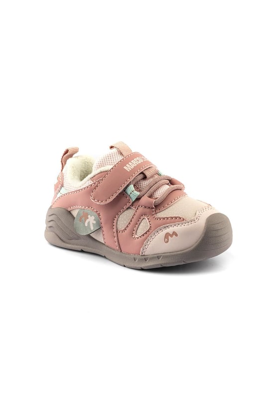 Marcokids Kız Bebek Wodi Kreş Panduf İlk Adım Ayakkabı Pembe JL2510339