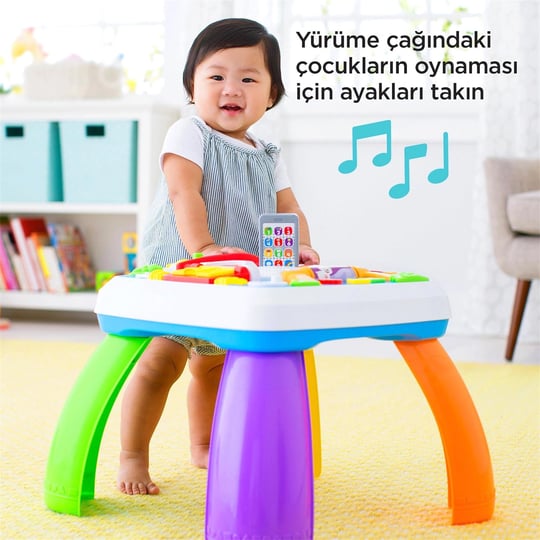 Mattel Fisher Price Eğitici Köpekçiğin Aktv.Masası Mtl-Drh44 