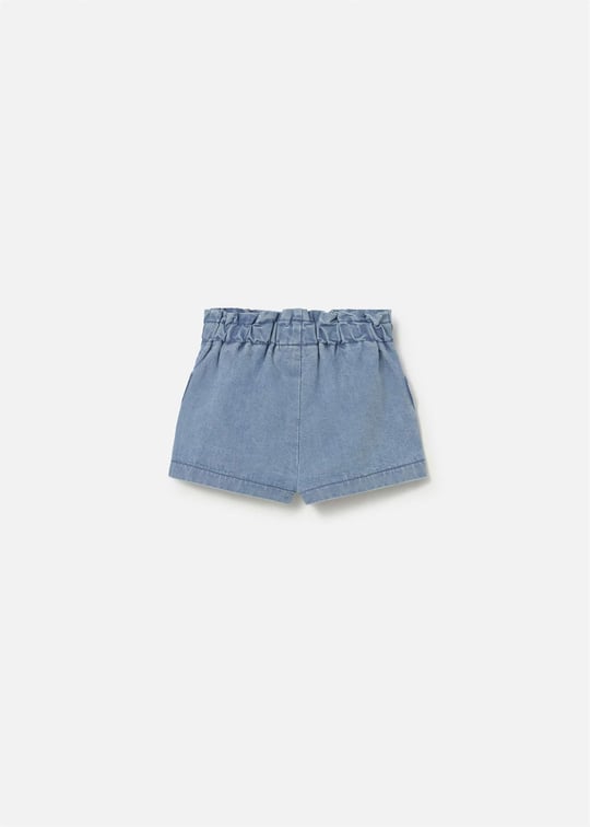 Mayoral Bebek Cepli Denim Şort Mavi 1285