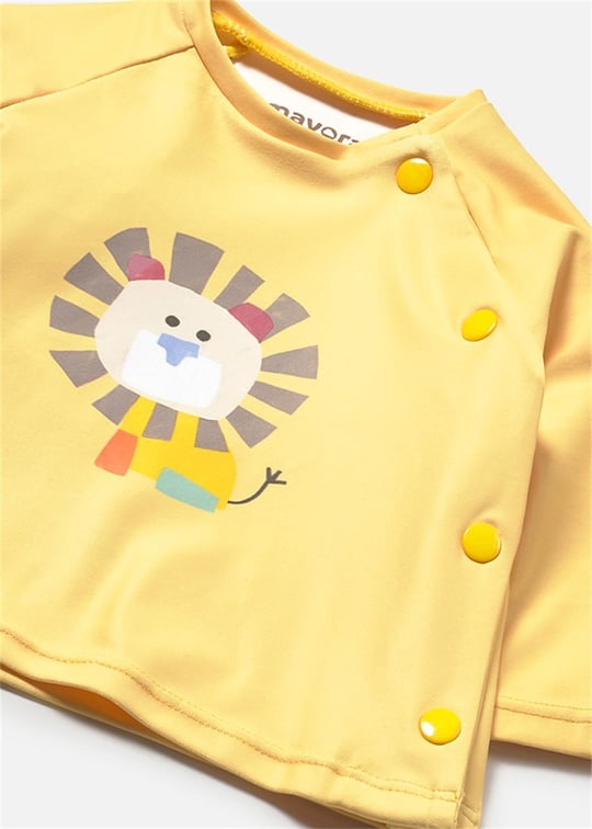 Mayoral Erkek Bebek Desenli 3lü Mayo Takım Sarı 1619