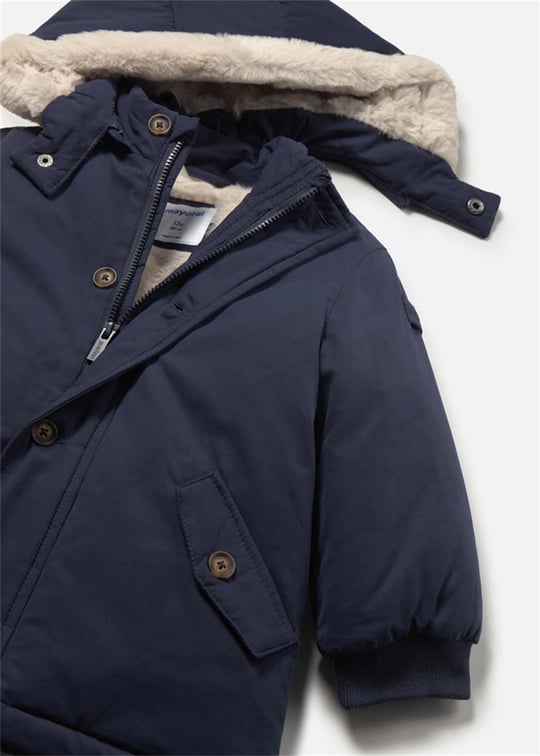 Mayoral Erkek Bebek Parka Mont Lacivert 2425