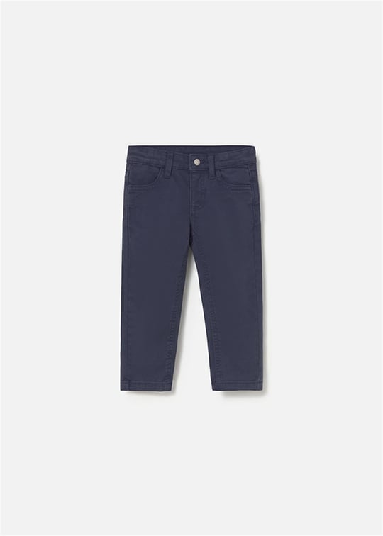 Mayoral Erkek Bebek Slim Fit Cepli Pantolon Lacivert 563