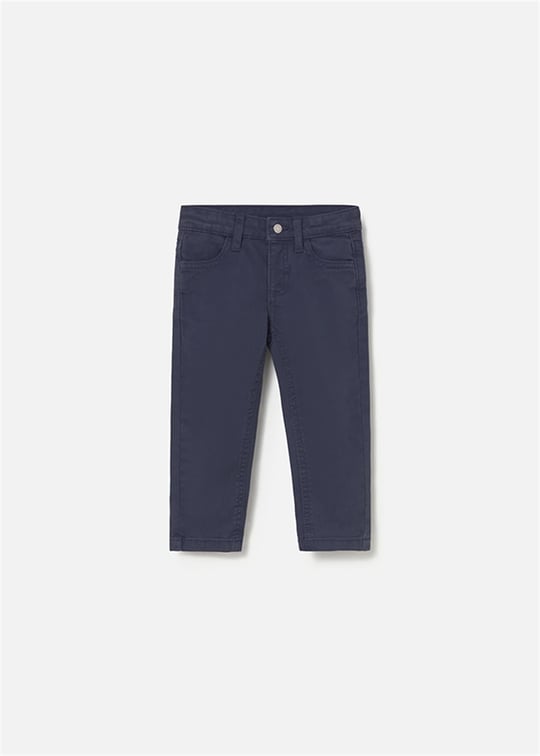Mayoral Erkek Bebek Slim Fit Cepli Pantolon Lacivert 563