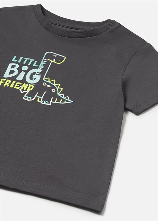 Mayoral Erkek Bebek Tişört Koyu Gri 1062