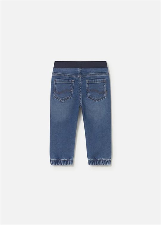 Mayoral Erkek Bebek Yumuşak Denim Pantolon Lacivert 1520