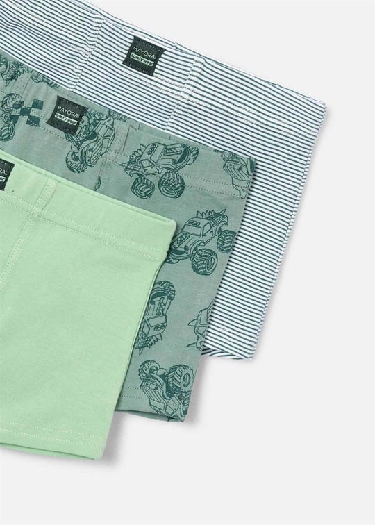 Mayoral Erkek Çocuk 3lü Boxer Seti Yeşil 10171