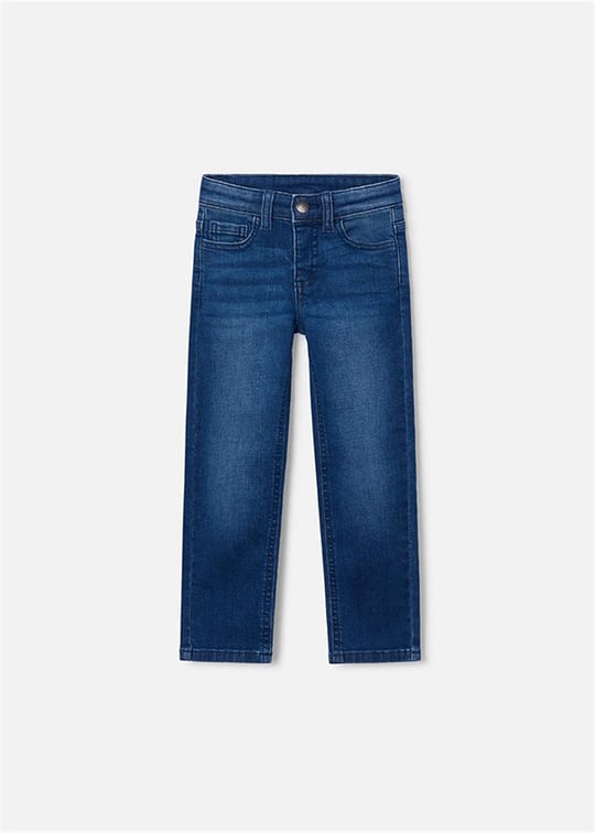 Mayoral Erkek Çocuk Basic Slim Fit Kot Pantolon Lacivert 504