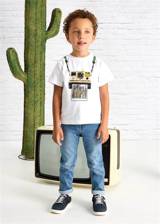 Mayoral Erkek Çocuk Denim Pantolon Mavi 3567