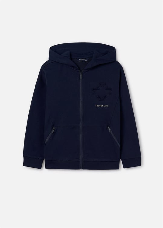 Mayoral Erkek Çocuk Fermuarlı Sweatshirt Lacivert 7463