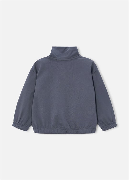Mayoral Erkek Çocuk Fermuarlı Sweatshirt Antrasit 3441