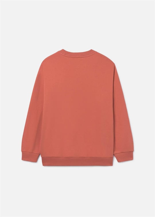 Mayoral Erkek Çocuk Kabartmalı Sweatshirt Kiremit 6412