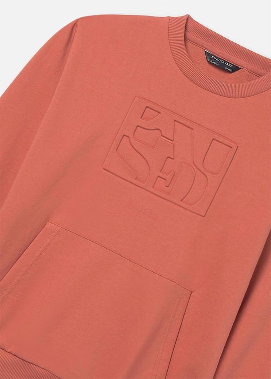 Mayoral Erkek Çocuk Kabartmalı Sweatshirt Kiremit 6412