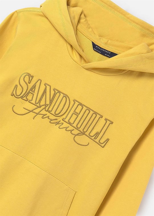 Mayoral Erkek Çocuk Kapşonlu Sweatshirt Sarı 6481