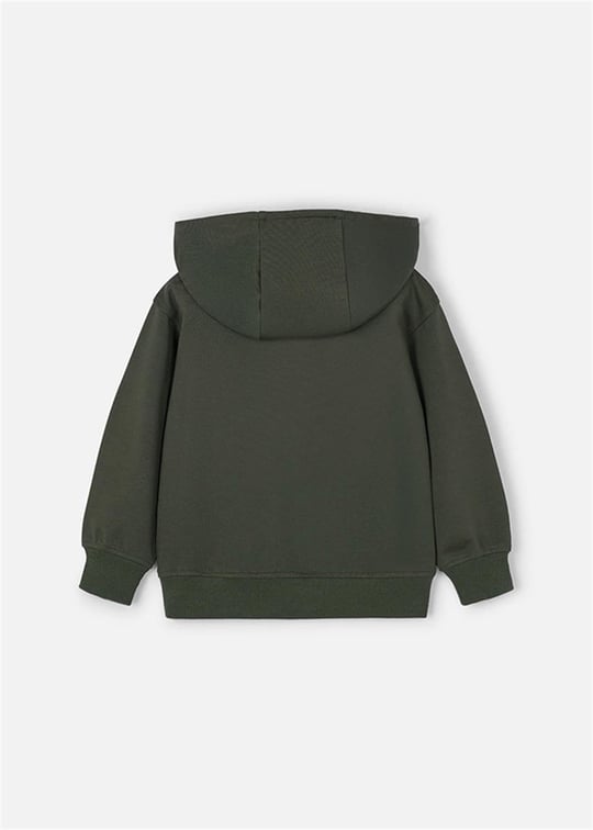 Mayoral Erkek Çocuk Kapüşonlu Sweatshirt Yeşil 4451