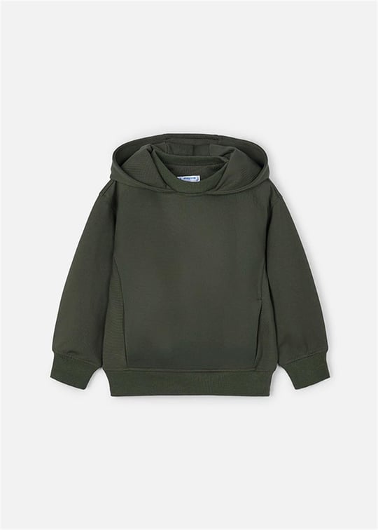 Mayoral Erkek Çocuk Kapüşonlu Sweatshirt Yeşil 4451