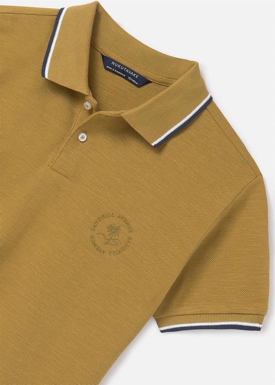 Mayoral Erkek Çocuk Polo Yaka Tişört Kahverengi 6133