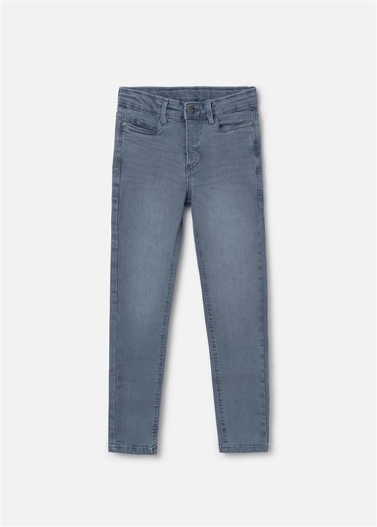 Mayoral Erkek Çocuk Skinny Jean Pantolon Gri/Mavi 7542