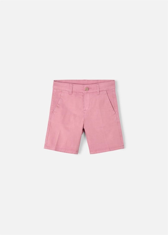 Mayoral Erkek Çocuk Twill Chino Bermuda Şort Yavruağzı 202
